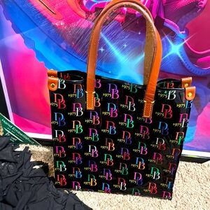 Colorful Logo mini Tote Bag